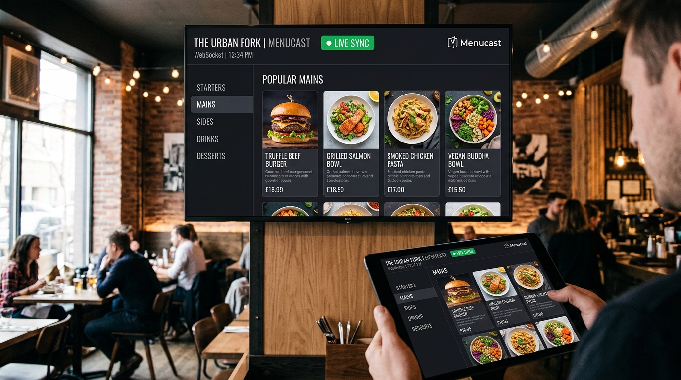 Restaurant Digital Menu System